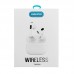 Fone Bluetooth TWS300 Kimaster - Branco